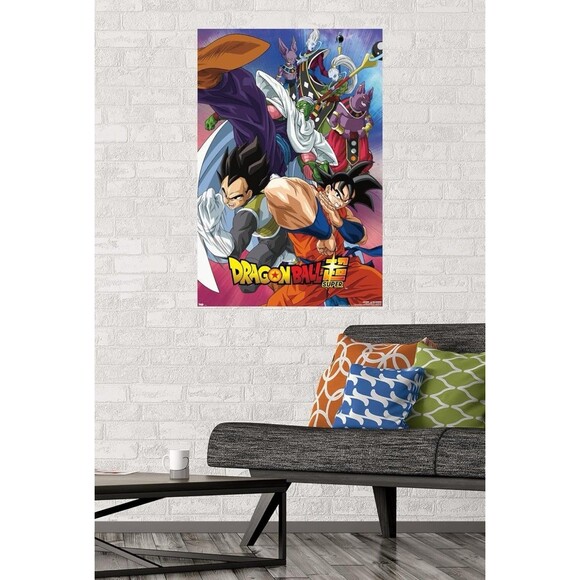 Dragon Ball -Super - Group Poster By Trends International 22.375” X 34” NEW - Picture 2 of 5